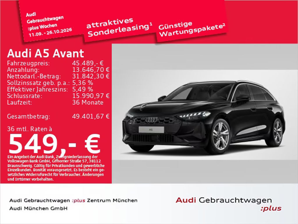 Audi A5 Avant Quattro S-Tronic