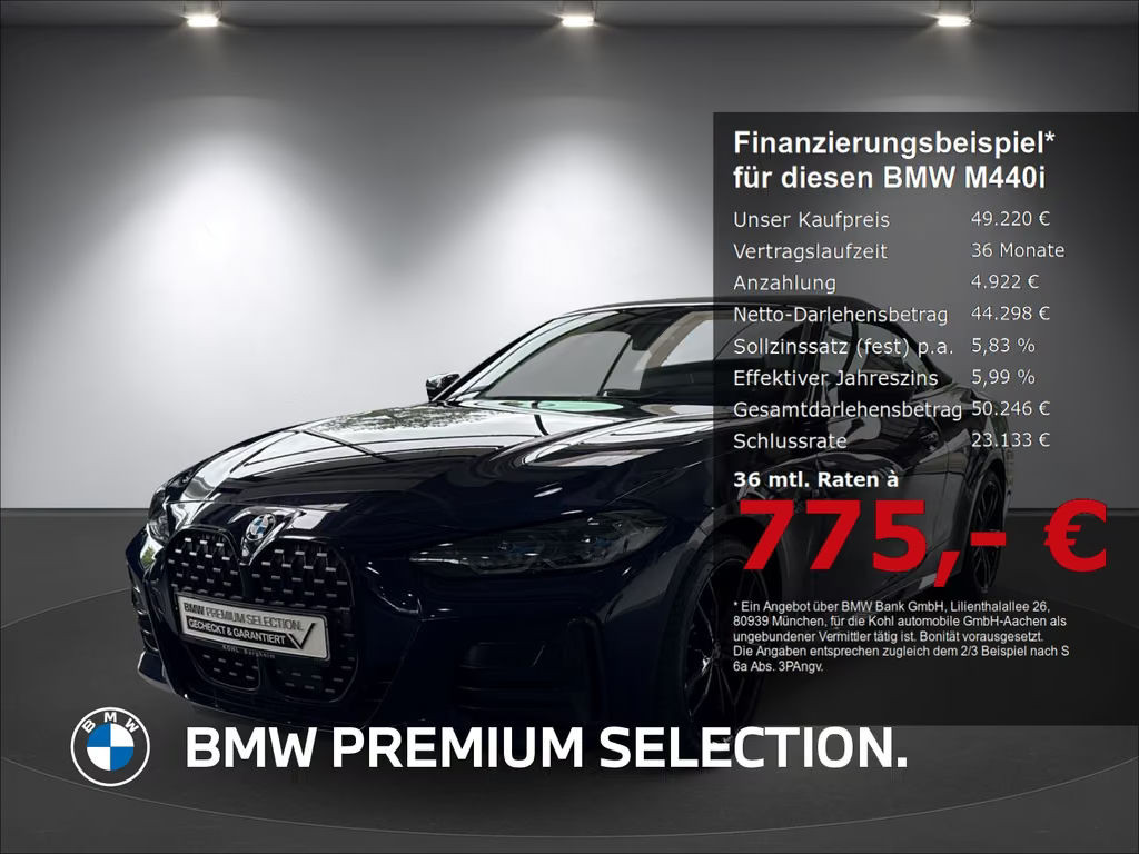BMW M440 M-Sport xDrive Cabrio M440i