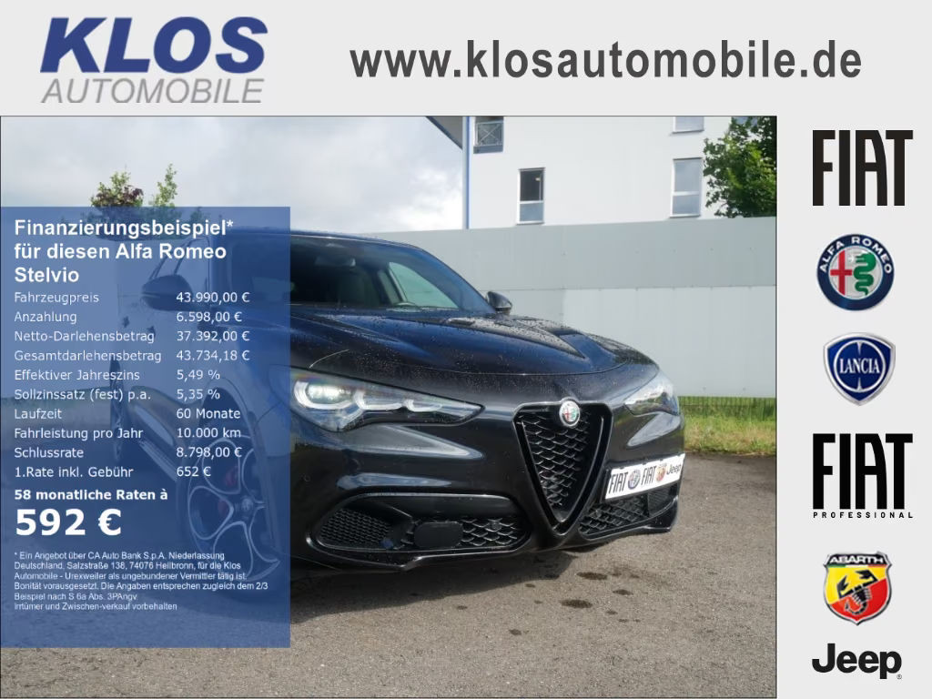 Alfa Romeo Stelvio Veloce Q4 AT8