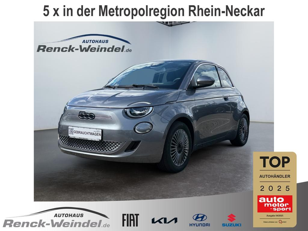 Fiat 500e Basis Navi Apple CarPlay Android Auto Klima