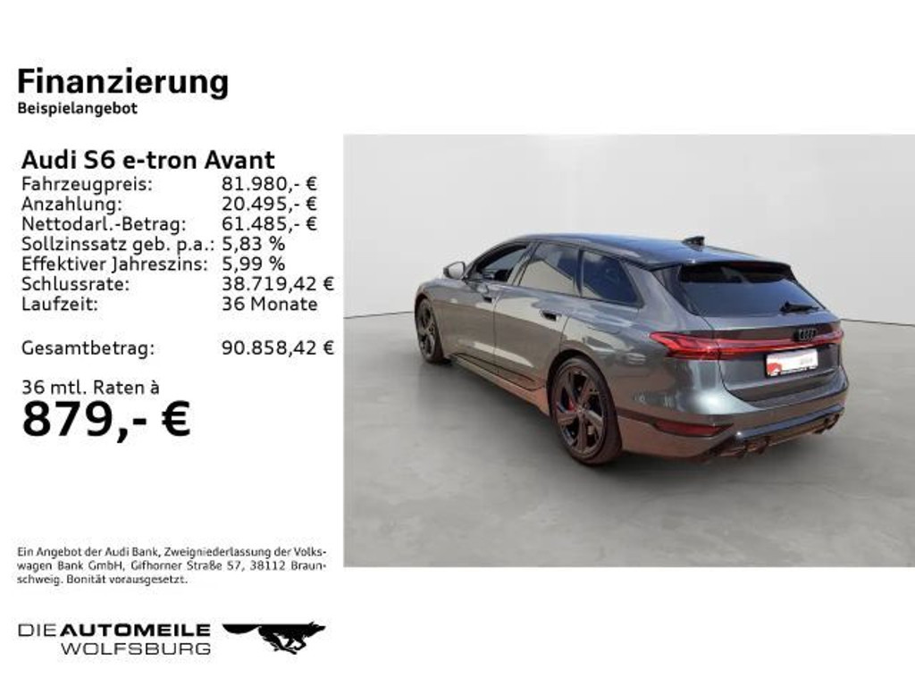 Audi S6 e-tron