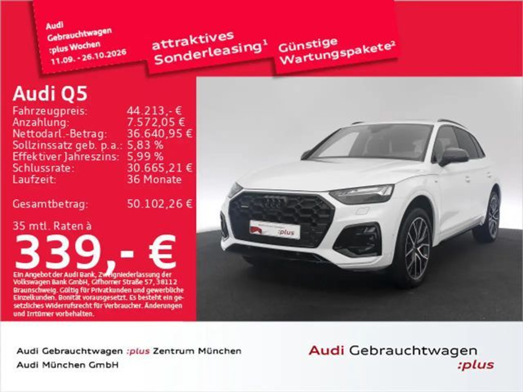 Audi Q5 Quattro S-Line S-Tronic 40 TDI