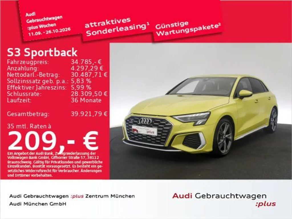 Audi S3 Sedan S-Tronic