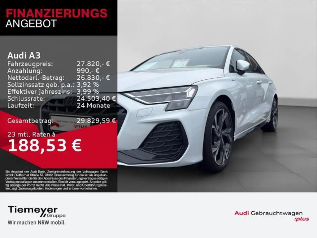 Audi A3 Sedan S-Line 30 TDI