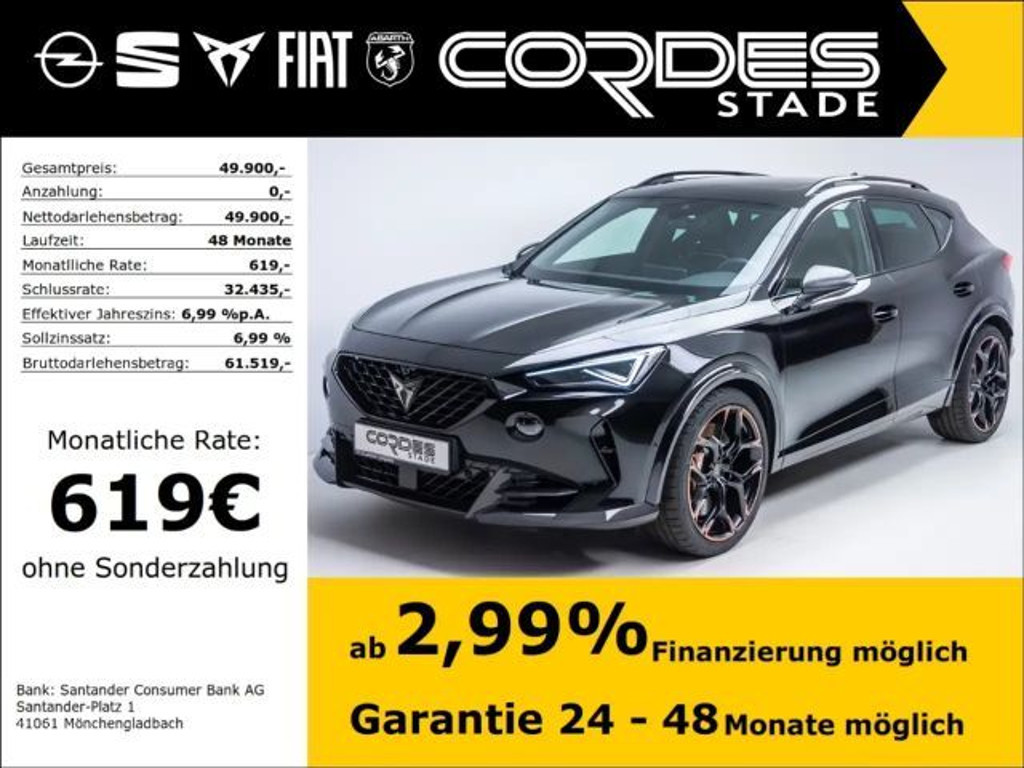 Cupra Formentor 4Drive VZ5 2.5 TSI