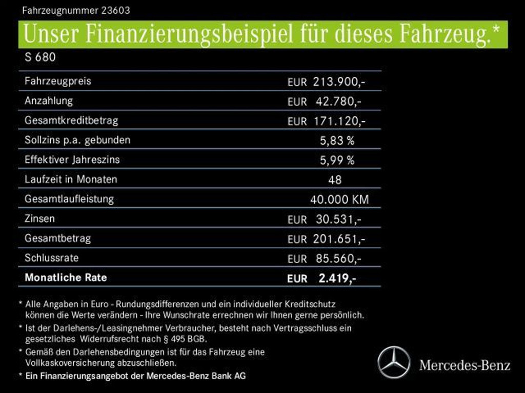Mercedes-Benz S-Klasse