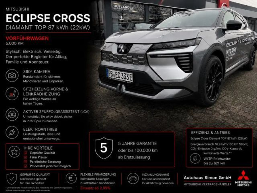 Mitsubishi Eclipse Cross Diamant Edition