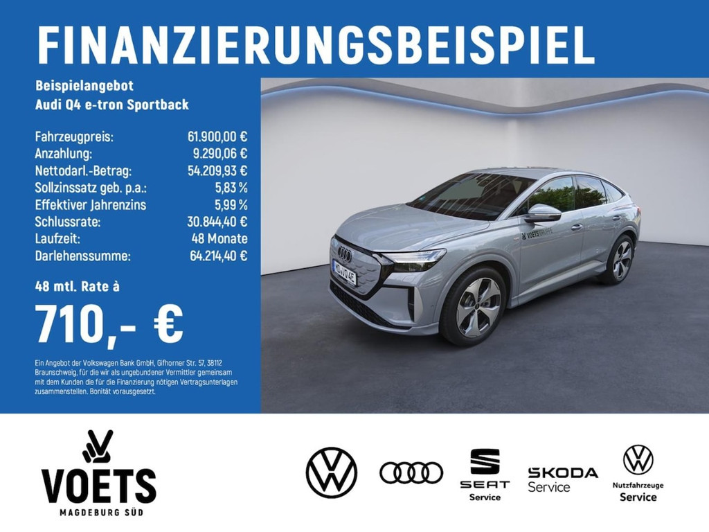 Audi Q4 e-tron Sportback Performance