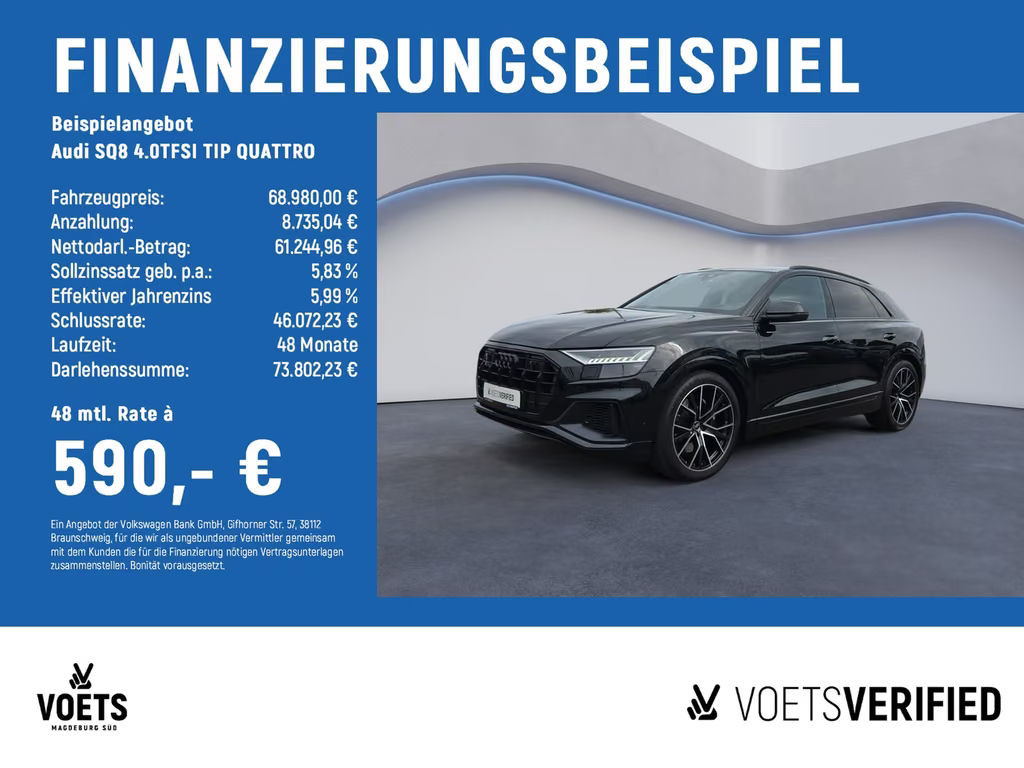 Audi SQ8 Quattro 4.0 TFSI