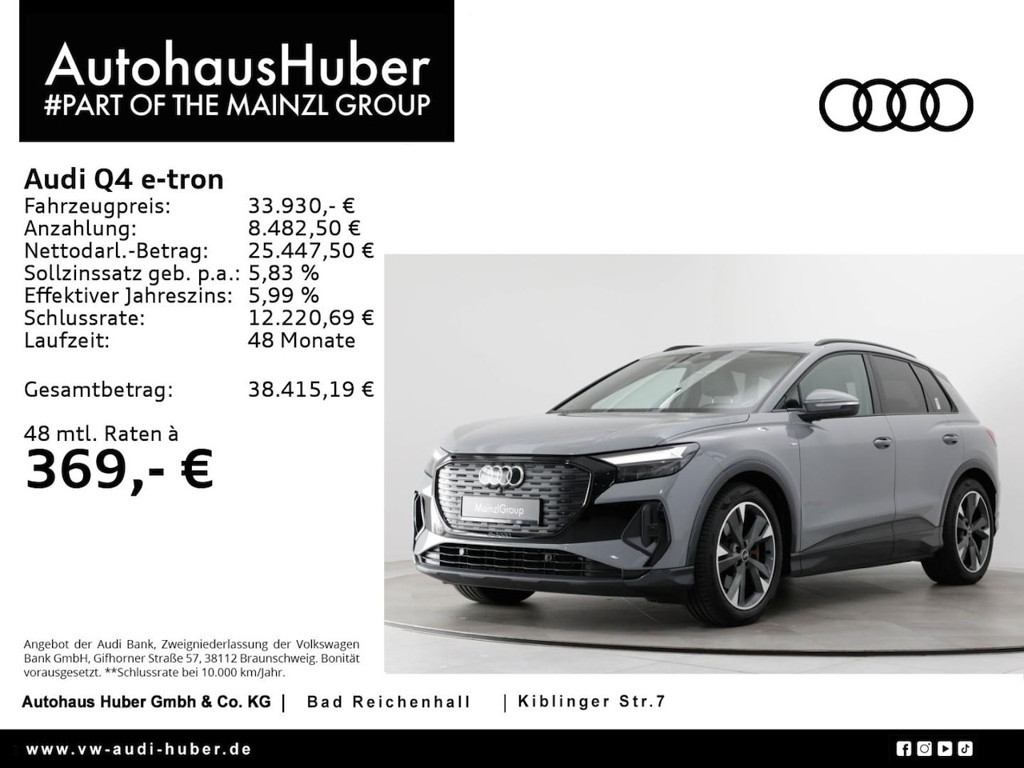 Audi Q4 e-tron Quattro 50