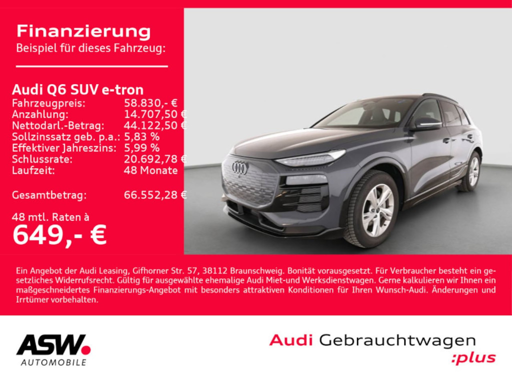 Audi Q6 e-tron