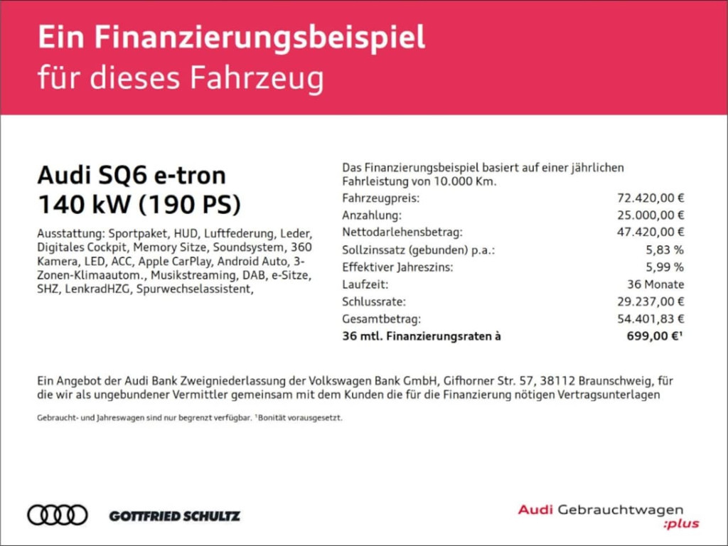 Audi Q6 e-tron