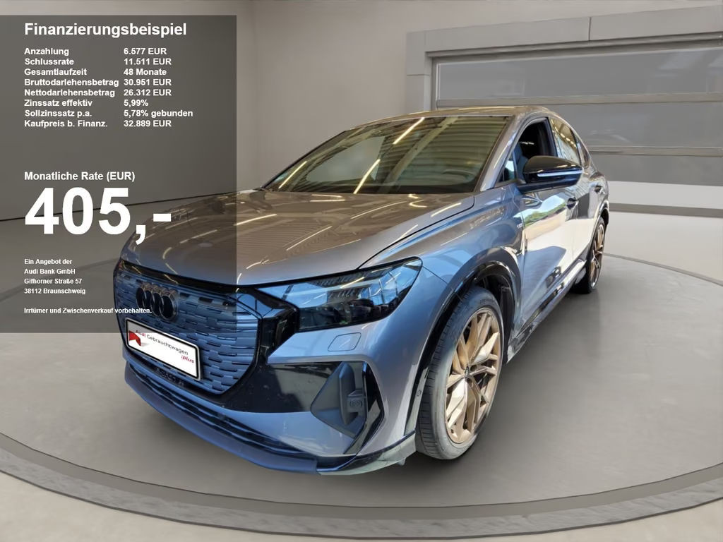 Audi Q4 e-tron Sportback Quattro S-Line 50