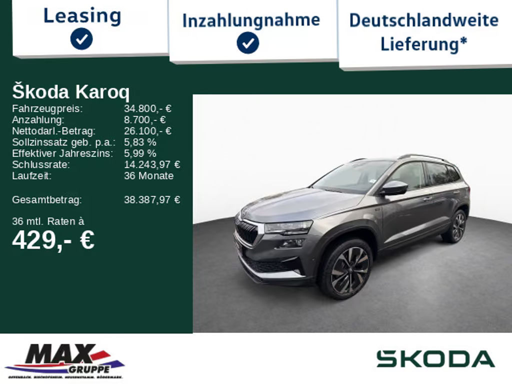 Skoda Karoq 1.5 TSI Tour