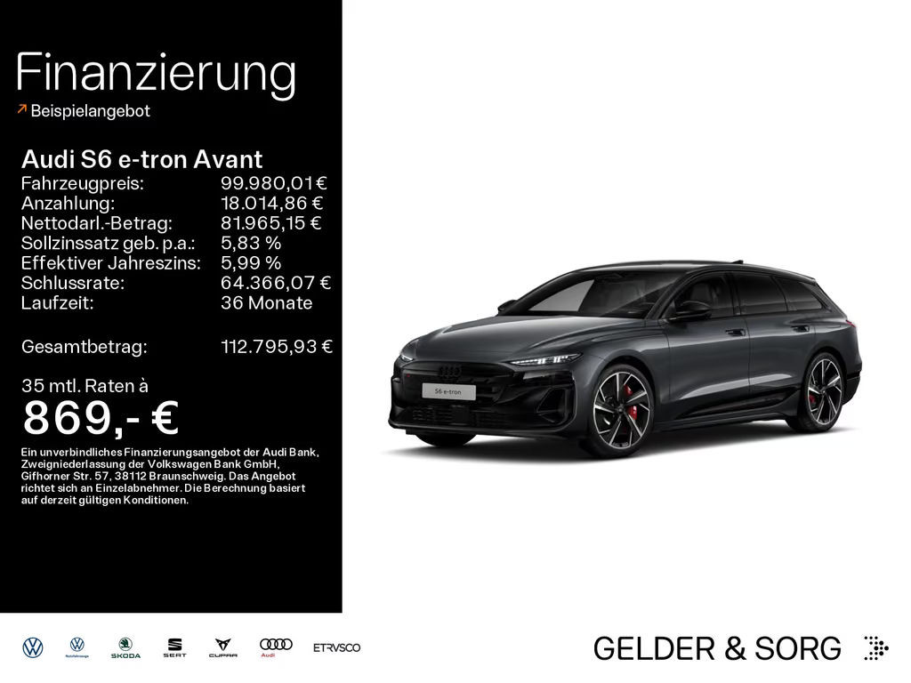 Audi S6 e-tron Avant