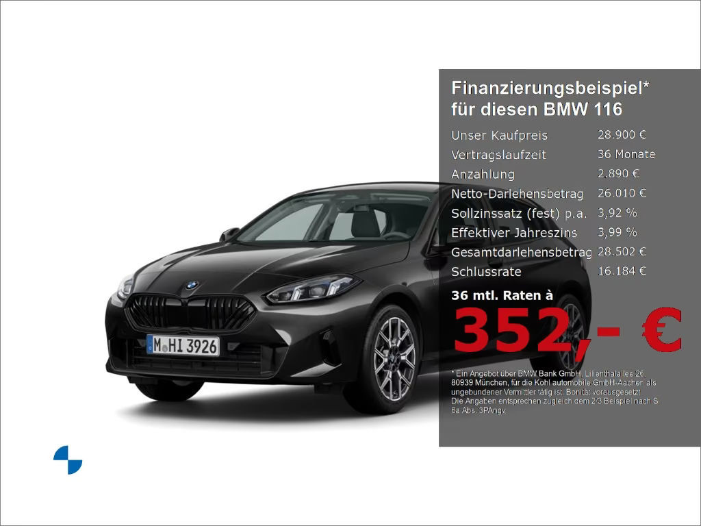 BMW 1 Serie 116 Sedan 116i