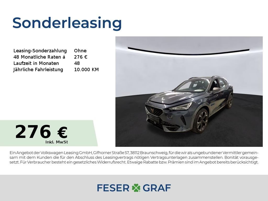 Cupra Formentor 2.0 TSI DSG VZ