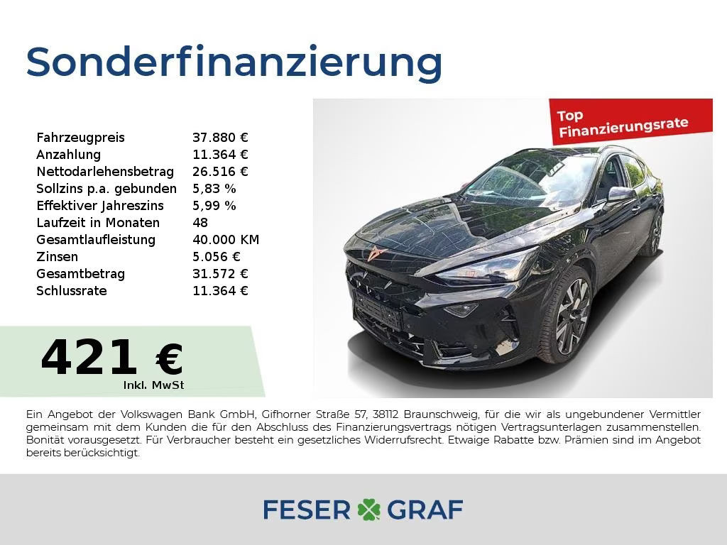 Cupra Formentor 2.0 TSI DSG VZ