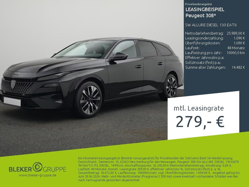 Peugeot 308 Allure Pack SW EAT8