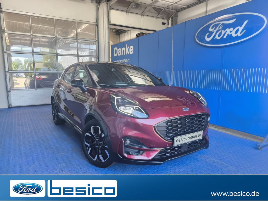 Ford Puma Vivid Ruby Edition MHEV+LED+B&O+NAV+DAB+LMF