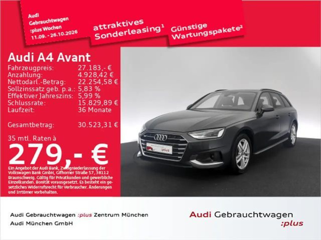 Audi A4 S-Tronic 40 TFSI