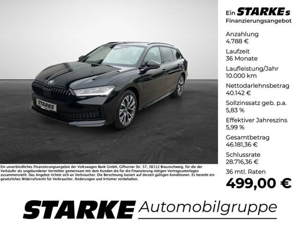 Skoda Superb Combi Sportline iV 1.5 TSI