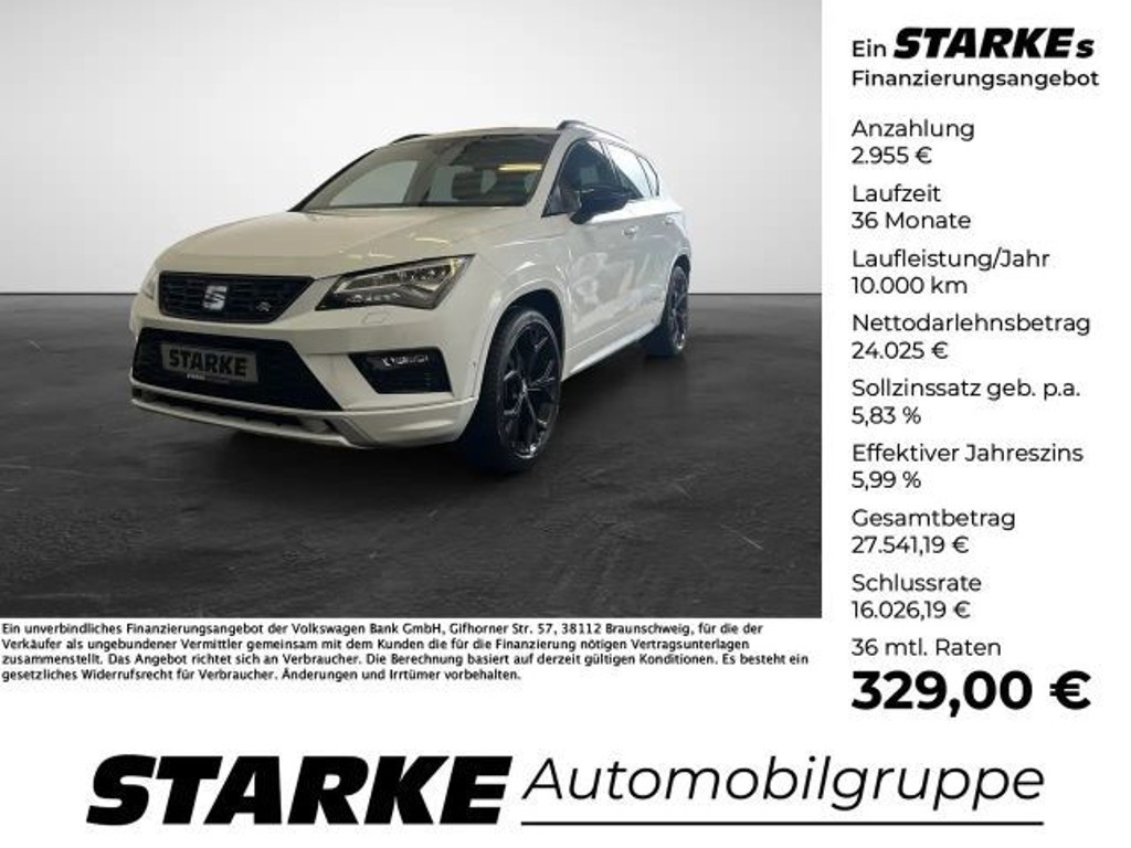 Seat Ateca 2.0 TDI FR-lijn 4Drive DSG