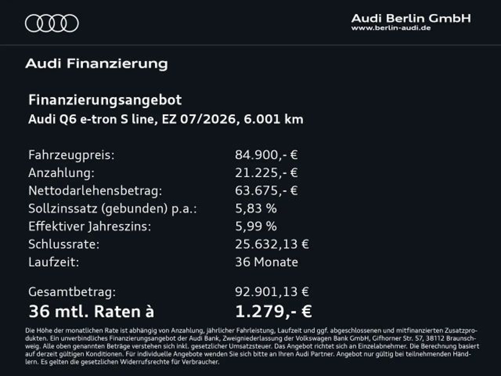 Audi Q6 e-tron