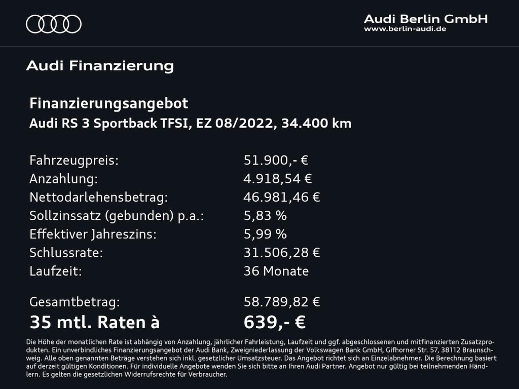 Audi RS3