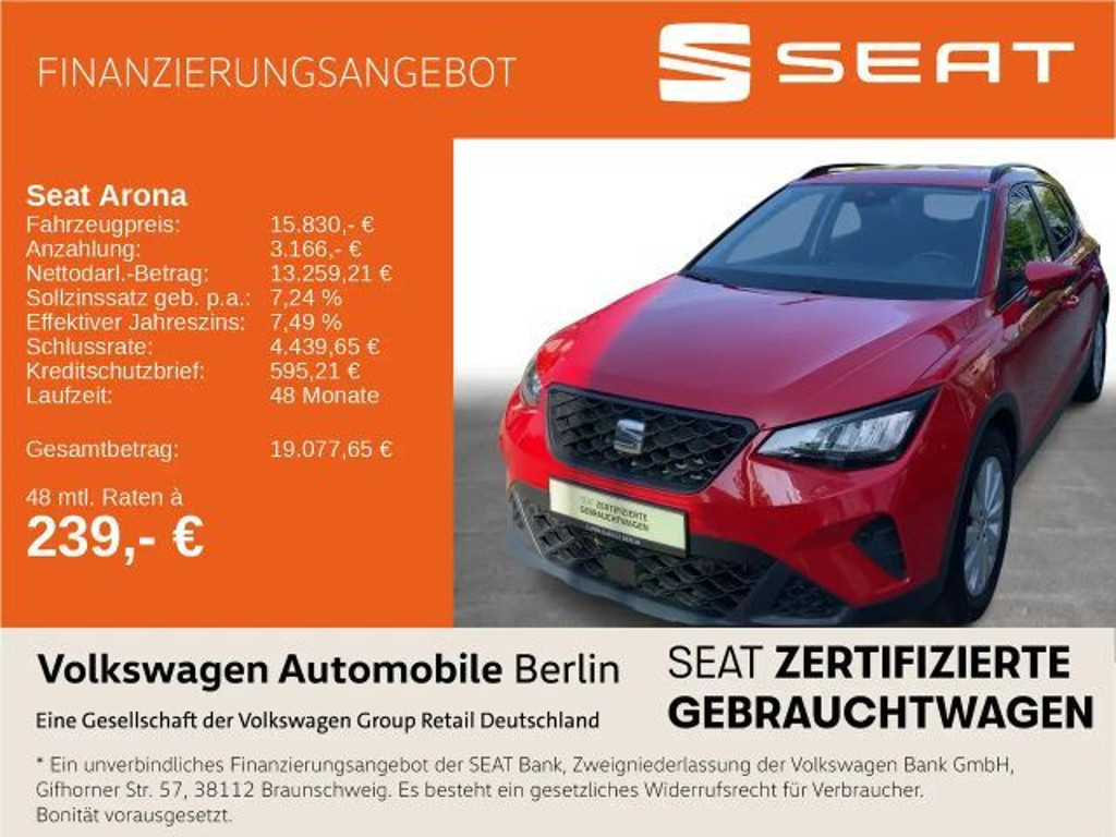 Seat Arona Style 1.0 TSI