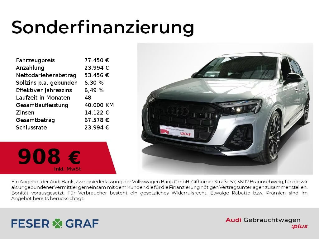 Audi Q7 S-Line 50 TDI