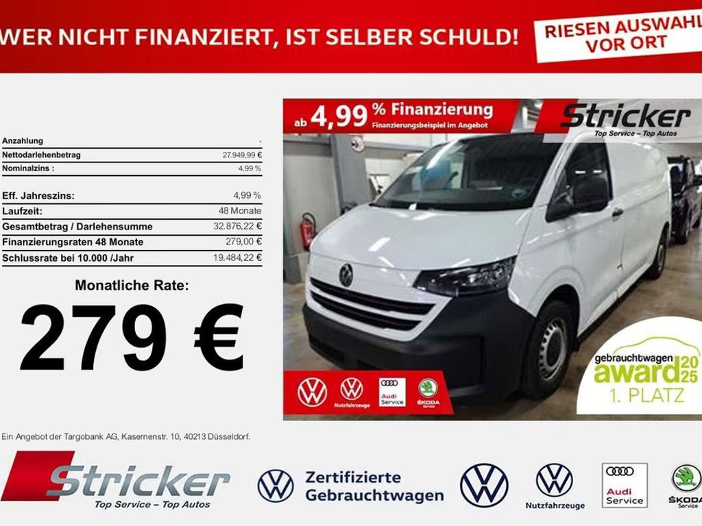 Volkswagen Transporter 2.0 TDI Lang T7