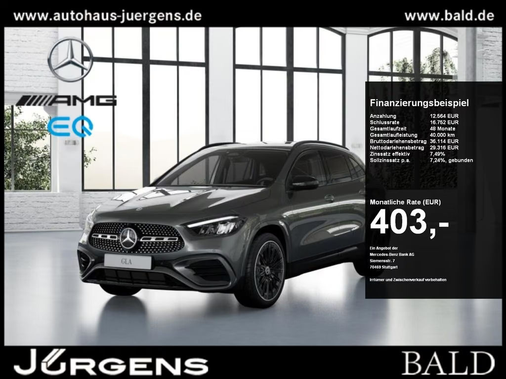 Mercedes-Benz GLA-Klasse GLA 200 AMG Line Sport Edition Sportpakket