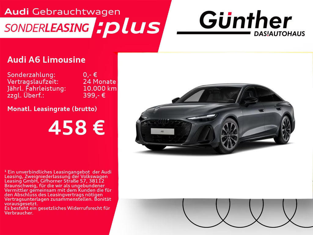 Audi A6 Sedan Quattro S-Line