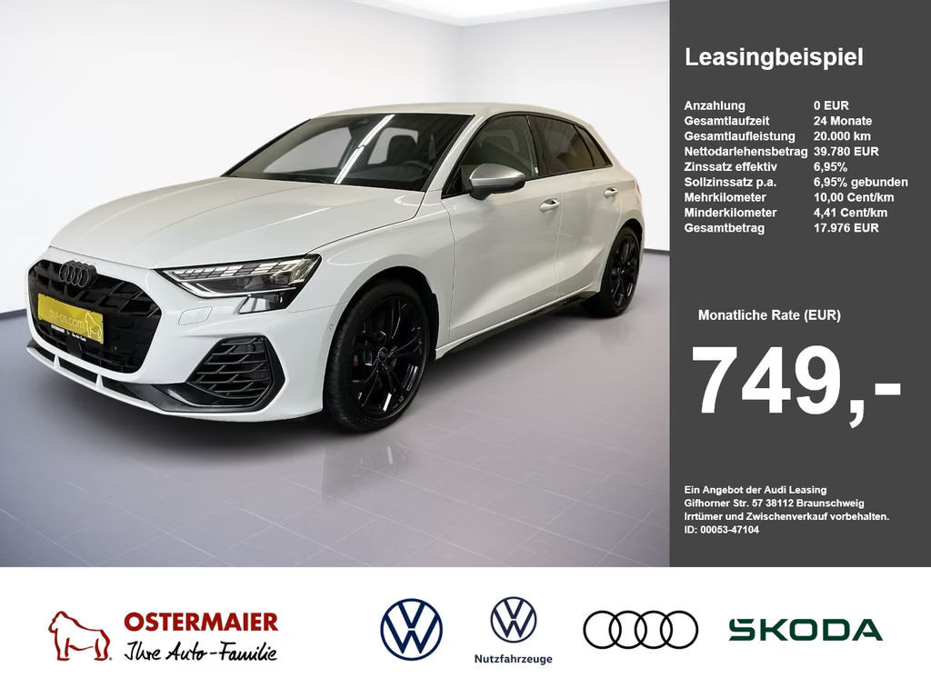 Audi S3 Sportback Sedan Quattro S-Tronic 2.0 TFSI