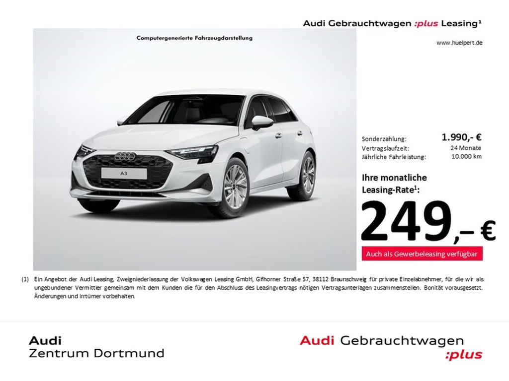 Audi A3 Sportback Sedan Hybride