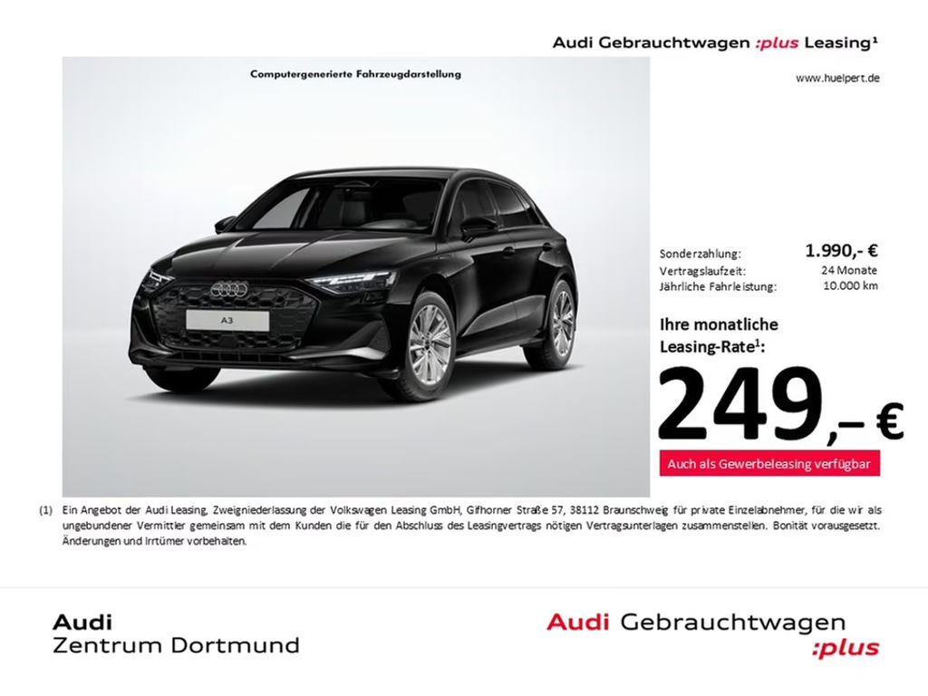 Audi A3 Sportback Sedan Hybride