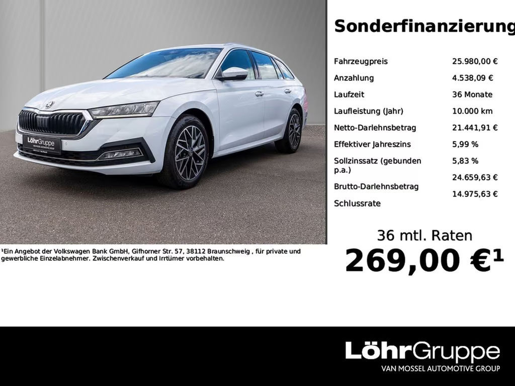 Skoda Octavia Style Combi 2.0 TDI Style