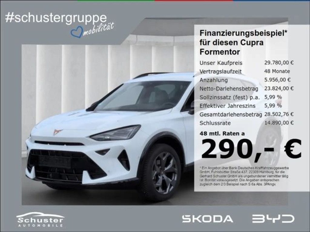Cupra Formentor 1.5eTSI*ACC 360°Kam Navi el.Heckkl SHZ