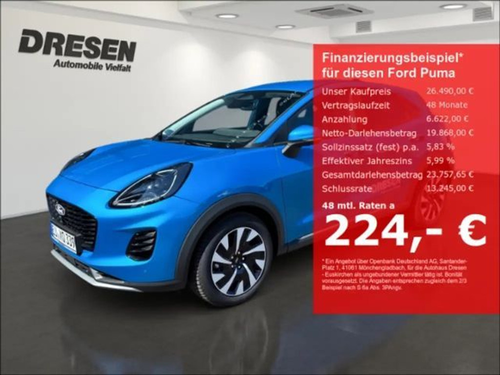 Ford Puma EcoBoost Titanium