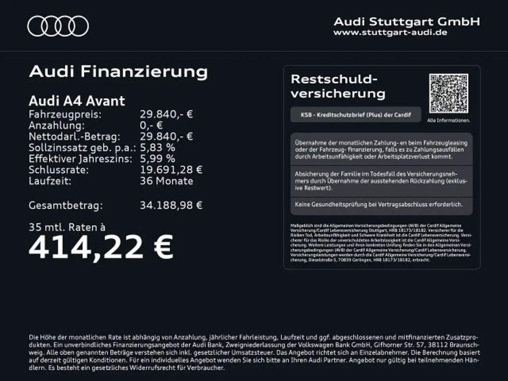 Audi A4 40 TFSI
