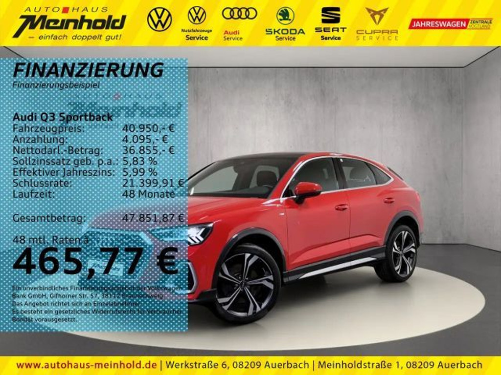 Audi Q3 Quattro S-Line S-Tronic 40 TDI