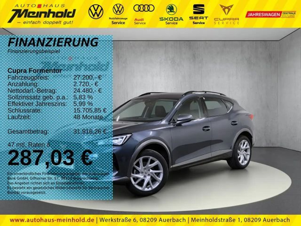 Cupra Formentor 4Drive 2.0 TSI DSG