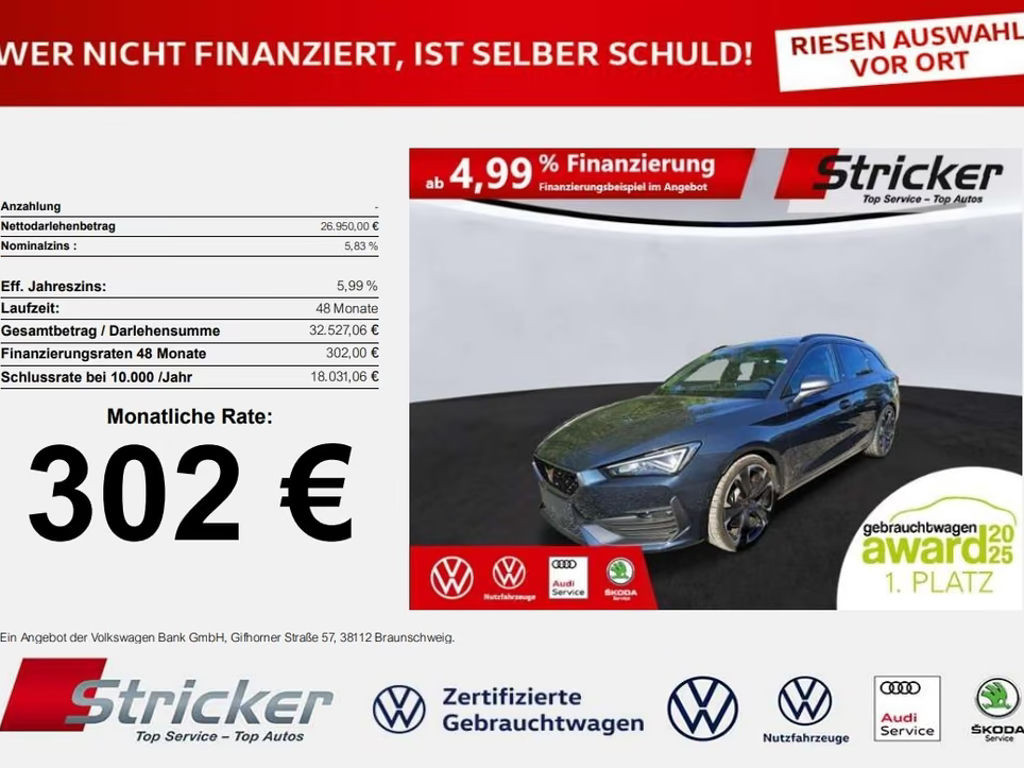 Seat Leon 2.0 TSI Sportstourer DSG