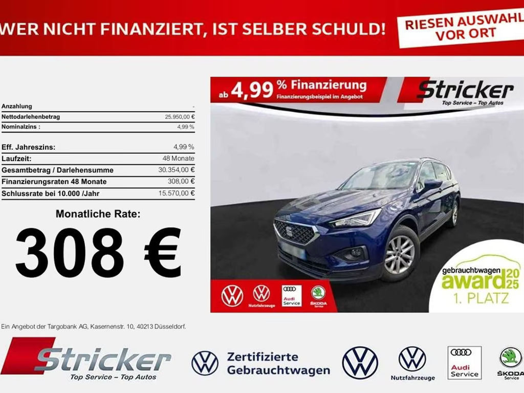 Seat Tarraco Style 2.0 TDI DSG