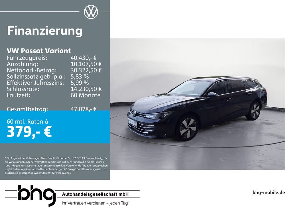 Volkswagen Passat Business DSG Variant eHybrid