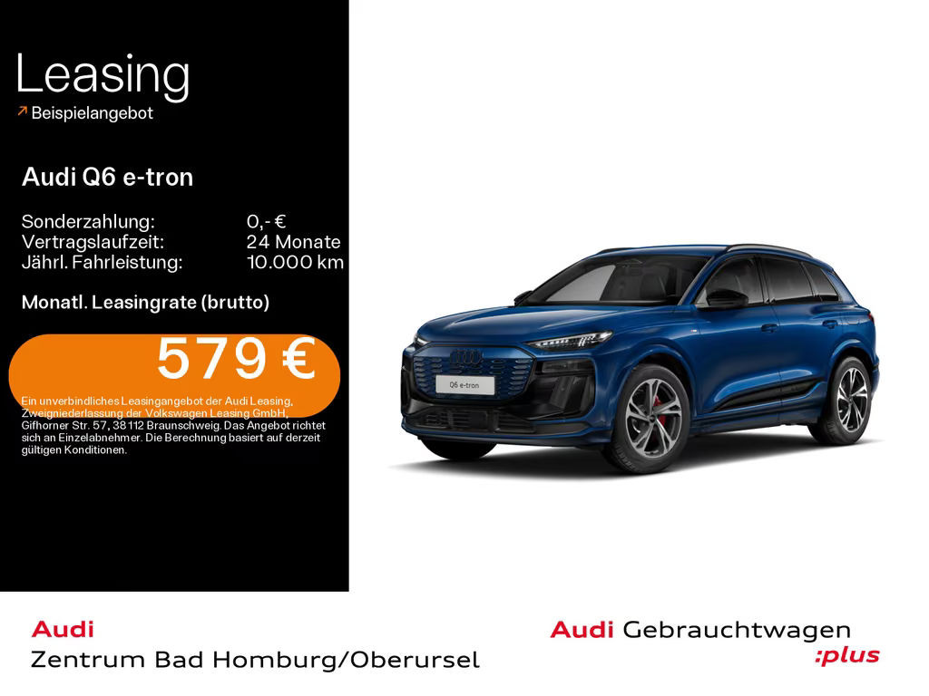 Audi Q6 e-tron Quattro S-Line