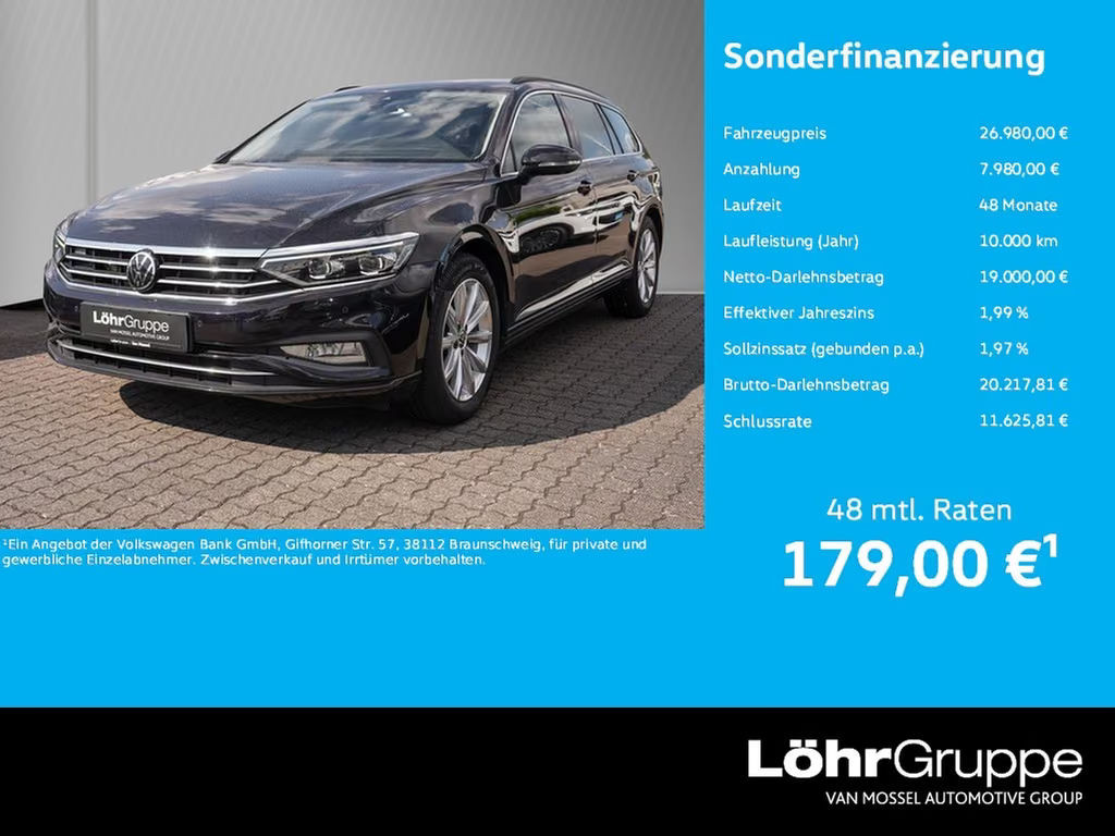 Volkswagen Passat Business DSG Variant