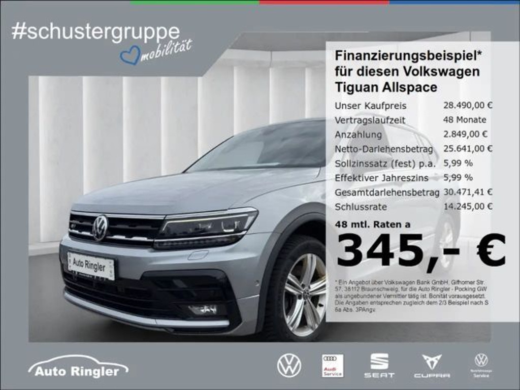 Volkswagen Tiguan Highline Allspace R-Line 2.0 TDI