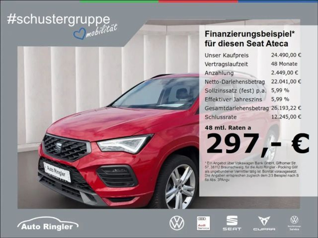 Seat Ateca EL.KLAPPE,NAVI,LENKR.HZG,KESSY